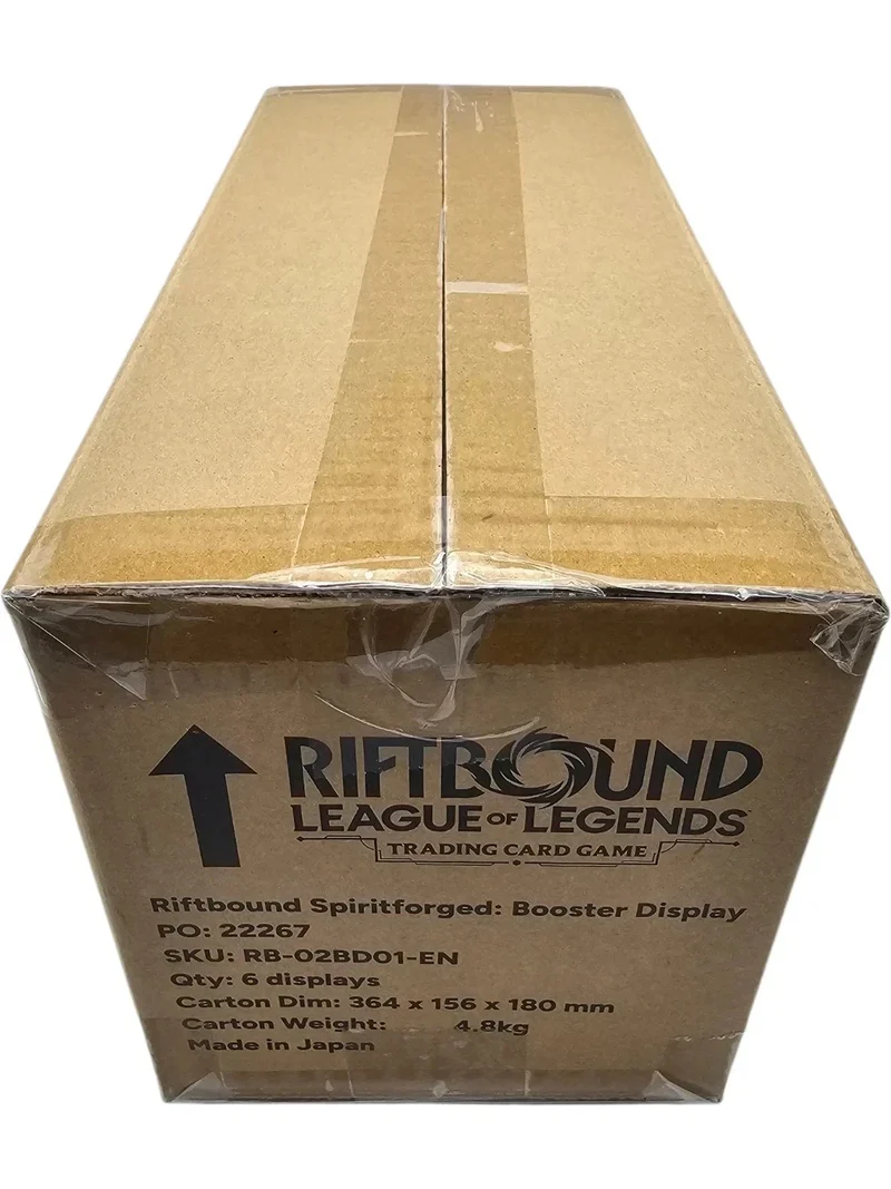 JCC RIFTBOUND : BOÎTE DE BOOSTERS SPIRITFORGED - LIMITE DE 1 PAR COMMANDE