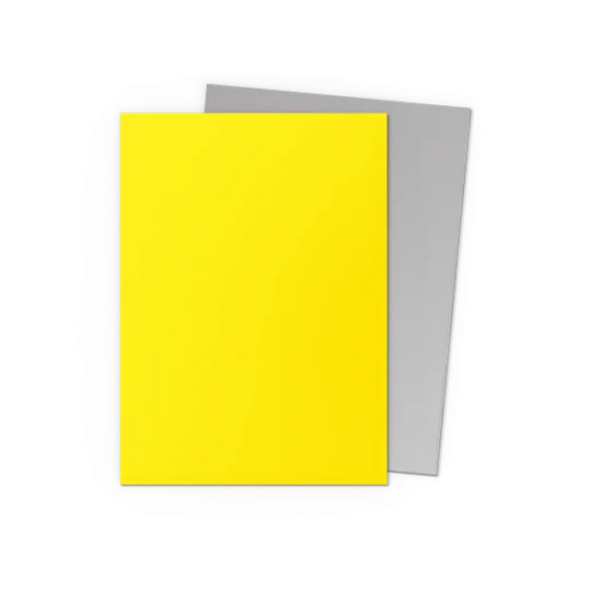DRAGON SHIELD - DOUBLE MAT - JAUNE ET ARGENT
