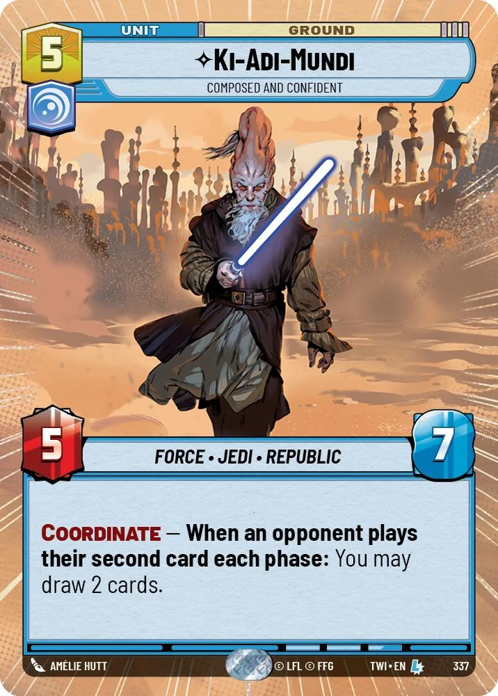Ki-Adi-Mundi - Composé et confiant (Hyperspace) (337) [Le Crépuscule de la République]