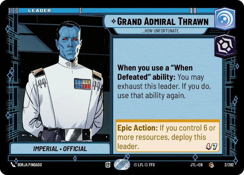 Grand Amiral Thrawn - ...Quel malheur (2/262) [Passer à la vitesse de la lumière]