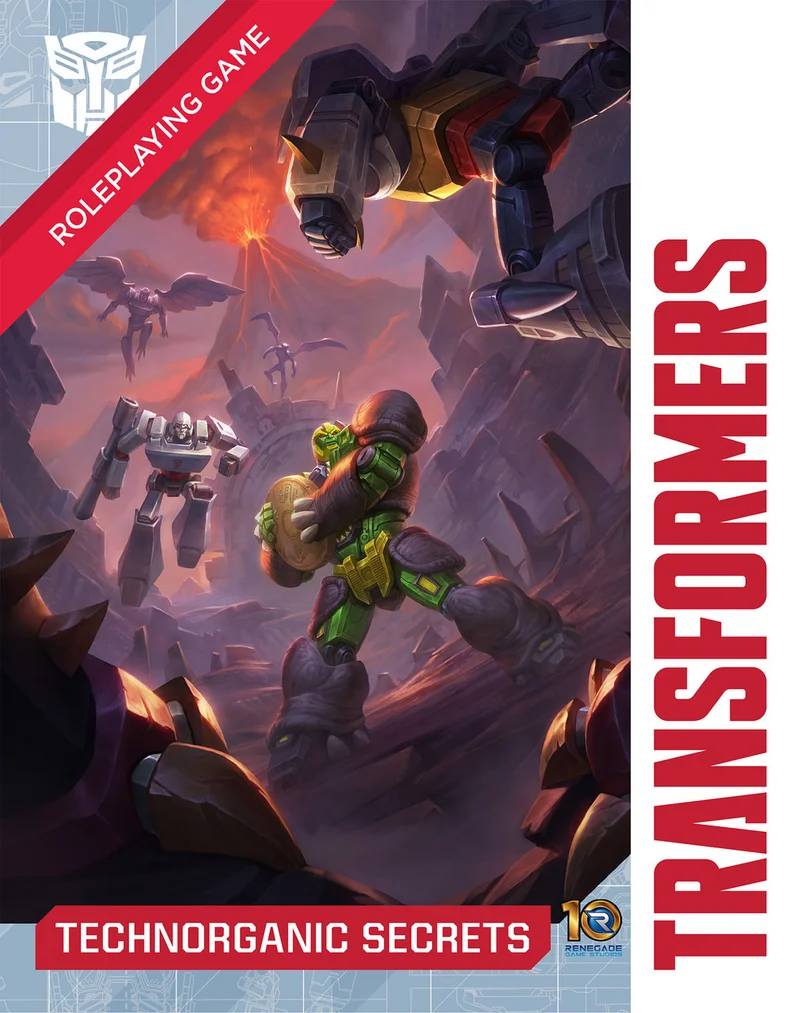 TRANSFORMERS JDR - LIVRE DE SOURCE DES SECRETS TECHNORGANIQUES