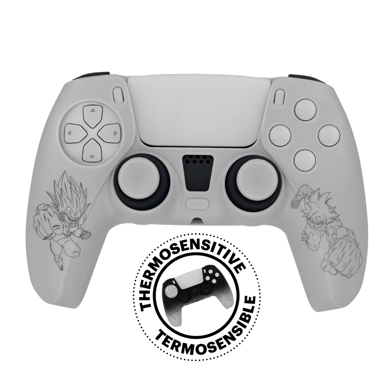 Blade PS5 Controllers Dragon Ball Thermocromatic Silicone Skin + Grips