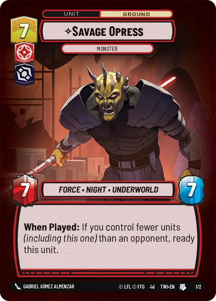 Savage Opress - Monstre (1/2) [Promotions Store Showdown]