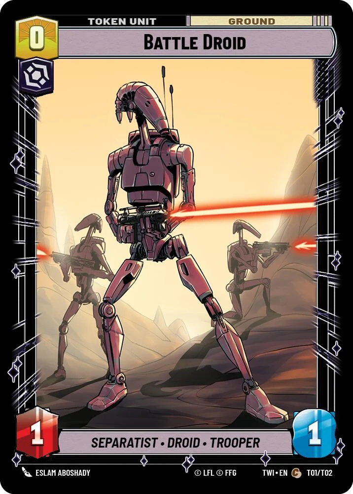 Droïde de combat // Soldat clone (T01 // T02) [Le Crépuscule de la République]