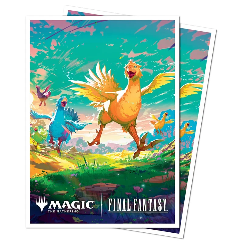 Pochettes UP APEX MATTE ART CHOCOBO 105 pièces