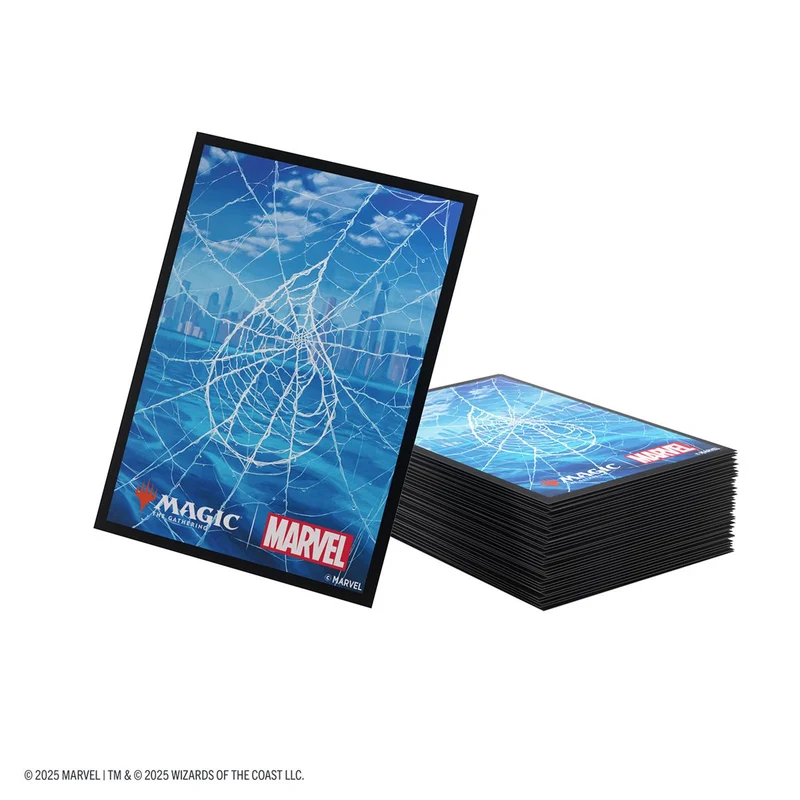 Pochettes GameGenic, motif Spider-Man Island, 105 pièces