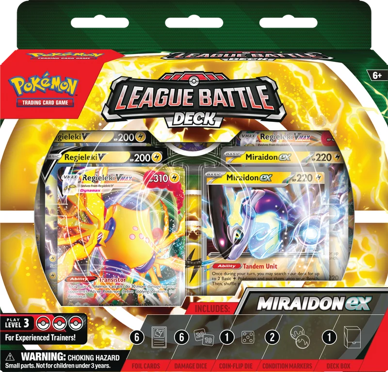 JCC POKÉMON : Deck de combat EAGUE MIRAIDON EX
