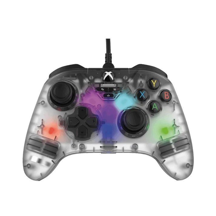 Snakebyte Gamepad Rgb X(TM) (wired, Hall Effect, Rgb, Transparent)