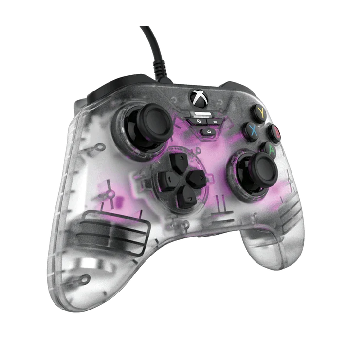 Snakebyte Gamepad Rgb X(TM) (wired, Hall Effect, Rgb, Transparent)