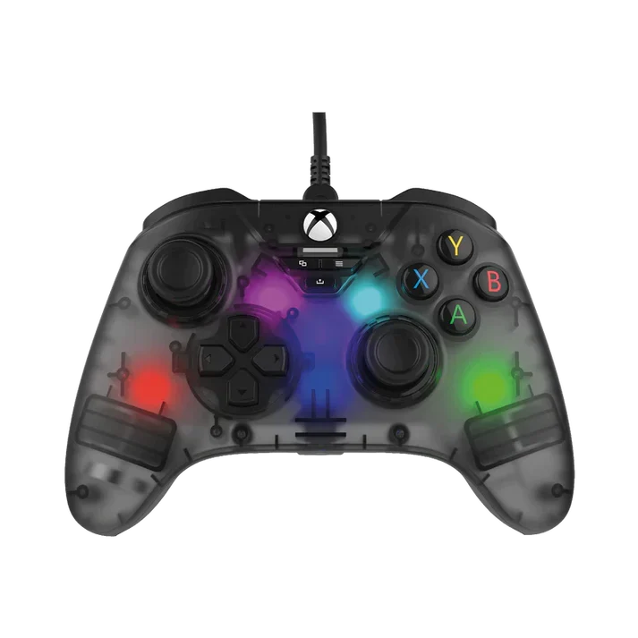 Snakebyte Gamepad Rgb X(TM) (wired, Hall Effect, Rgb, Transparent)