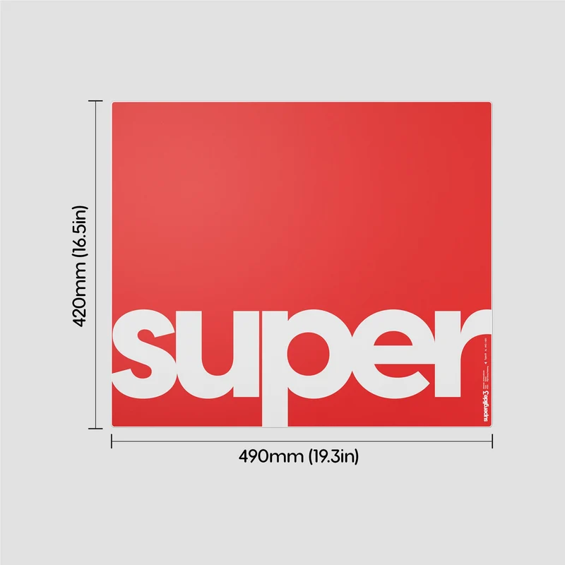 Pulsar Superglide Pad v3 XL Red Type-S