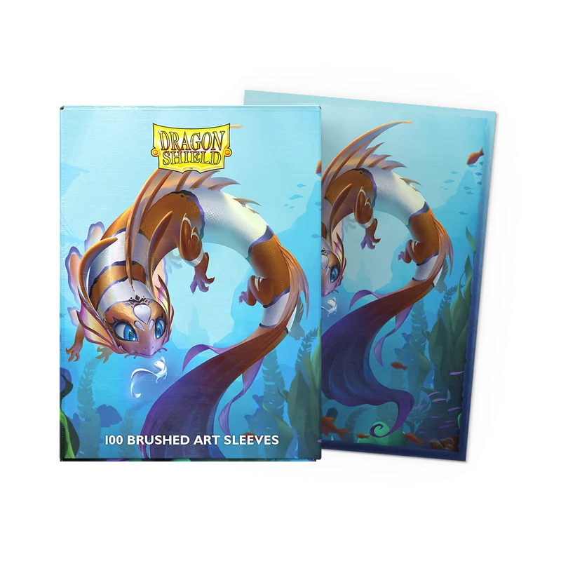 Pochettes Dragon Shield, style mat, The Cinderfin, lot de 100.