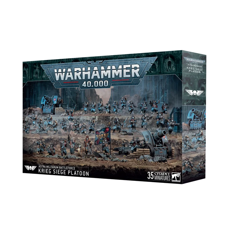 ASTRA MILITARUM : PELOTON DE SIÈGE DE KRIEG