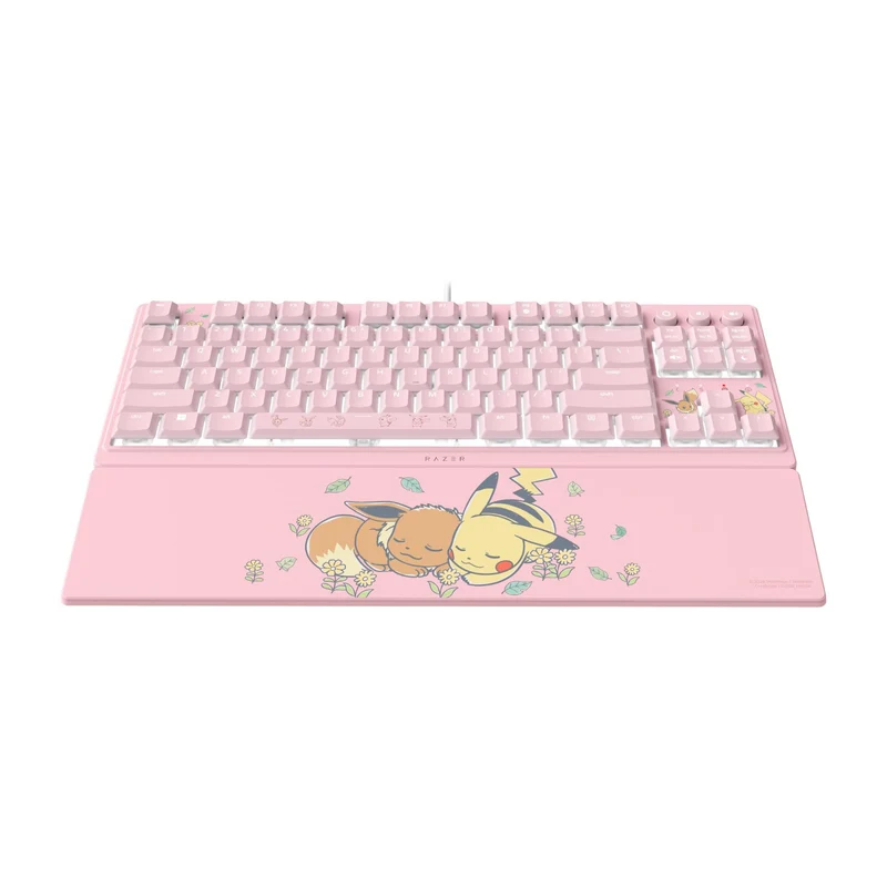 Razer Ornata V3 Tenkeyless Low Profile Gaming Keyboard Pikachu / Eevee Edition
