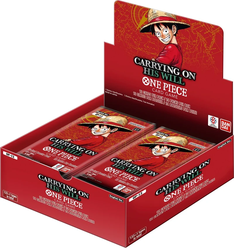 ONE PIECE CG : OP-13 CARRYING ON HIS WILL BOOSTER BOX