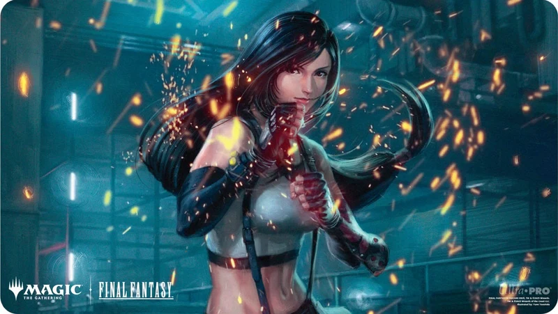 Tapis de jeu UP - MTG Final Fantasy - Tifa, artiste martiale