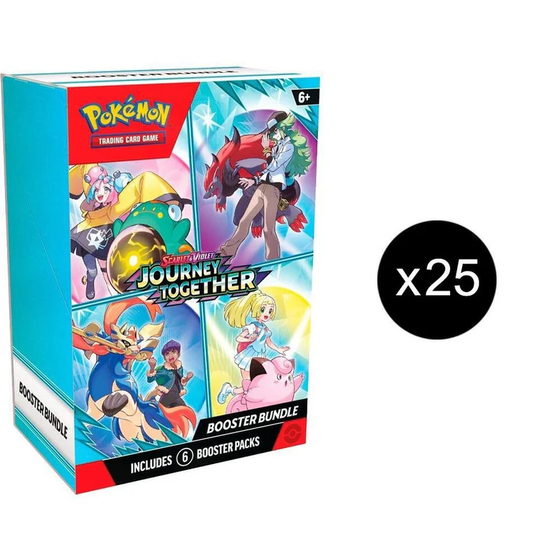 JCC POKÉMON SV9 : PACK DE BOOSTERS VOYAGE ENSEMBLE - BOÎTE DE 25 - RÉIMPRESSION DE JANVIER