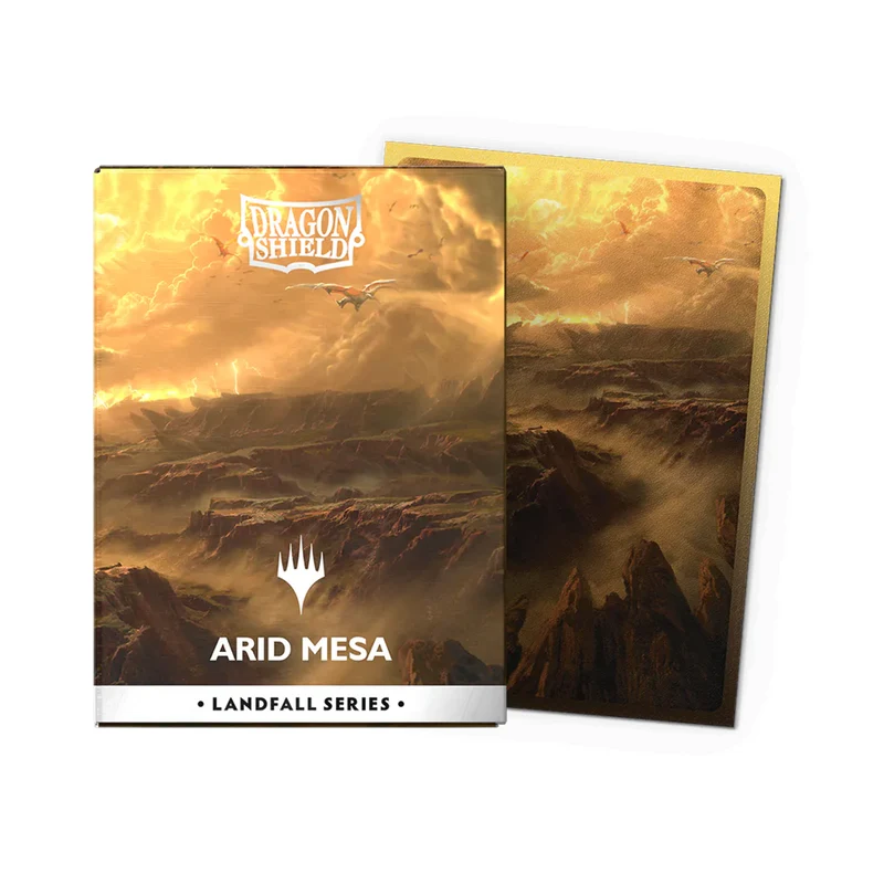 DRAGON SHIELD - SÉRIE LANDFALL - POCHETTES ARTISTIQUES : ARID MESA