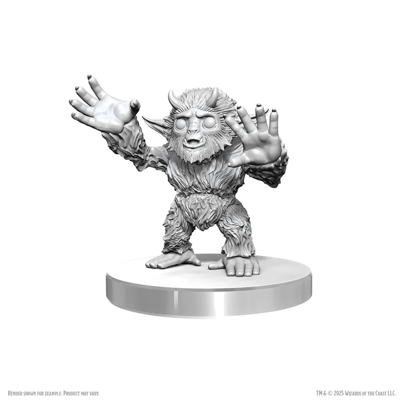 Figurines D&D non peintes : WV26 Yeti Tykes