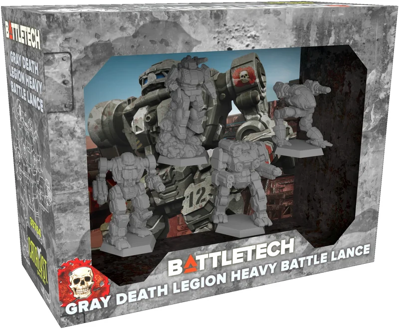 BATTLETECH : GRAY DEATH LEGION LANCE DE COMBAT LOURDE FORCEPACK