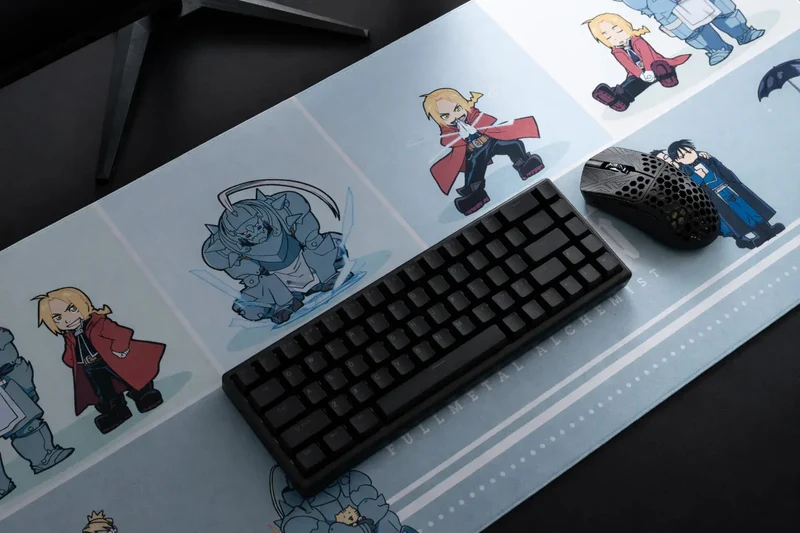 ARBITER STUDIO FMA BROTHERHOOD XL 900x400mm Cloth Mousepad (Chibi Alcehmists)
