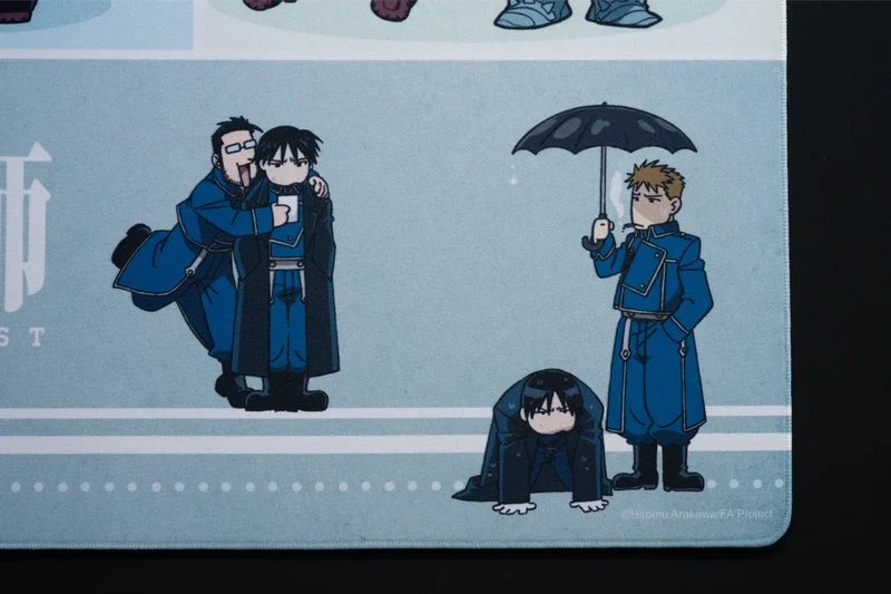 ARBITER STUDIO FMA BROTHERHOOD XL 900x400mm Cloth Mousepad (Chibi Alcehmists)