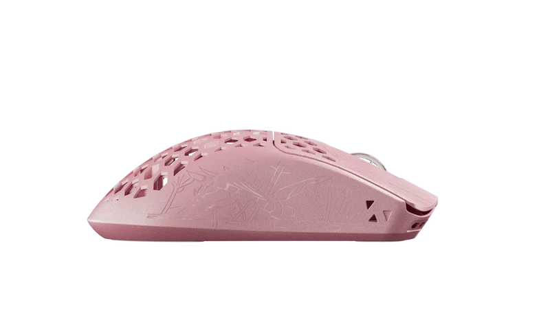 ARBITER STUDIO TENKO Akitsu Medium Carbon Fiber 8K Wireless Gaming Mouse (Pink)