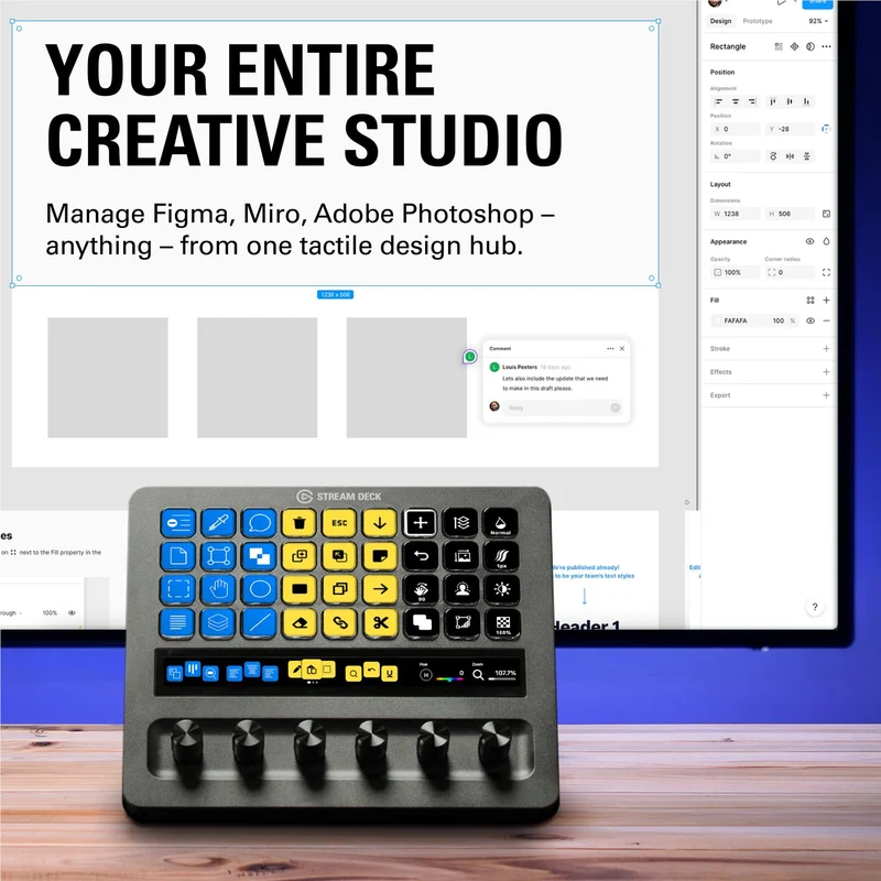 Elgato Stream Deck + XL – Customizable Control Platform
