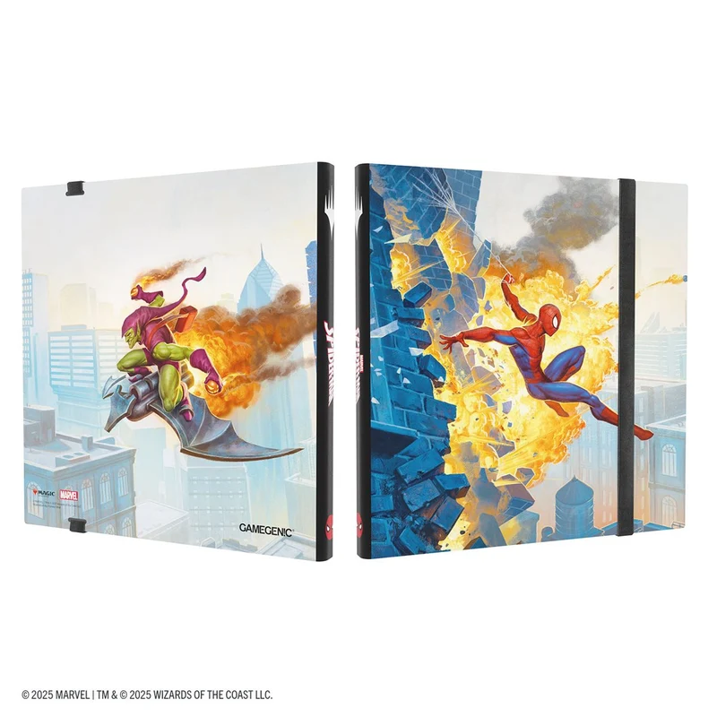 Classeur GameGenic 12 pièces MTG Spider-Man et Green Goblin