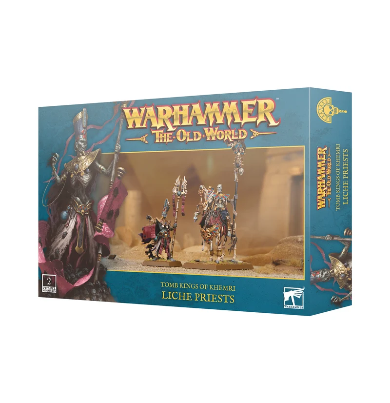 OLD WORLD : TOMB KINGS OF KHEMRi - PRÊTRES LICHE