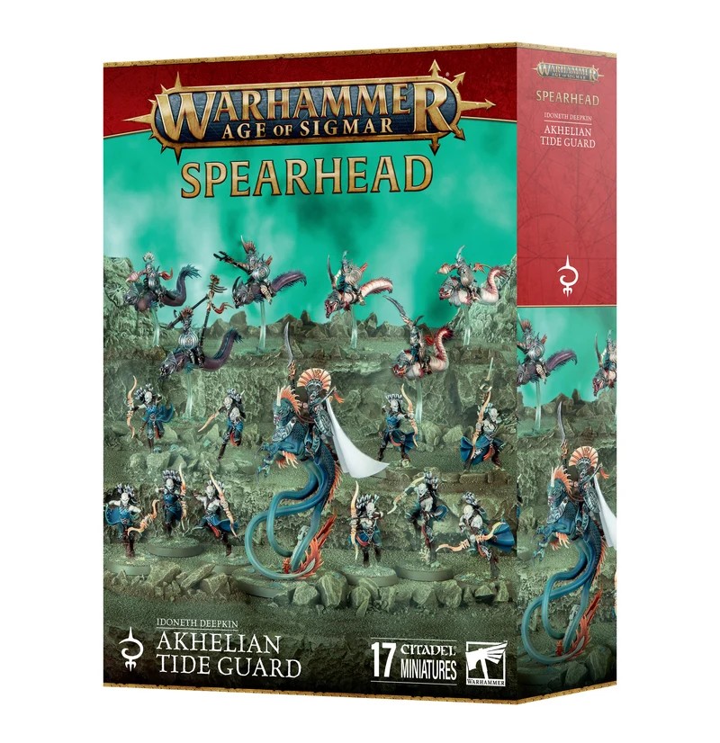 AOS SPEARHEAD : IDONETH DEEPKIN - GARDE DE MARÉE AKHELIEN