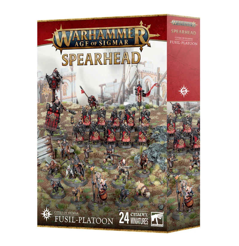 AOS SPEARHEAD : CITIES OF SIGMAR - PELOTON DE FUSILS