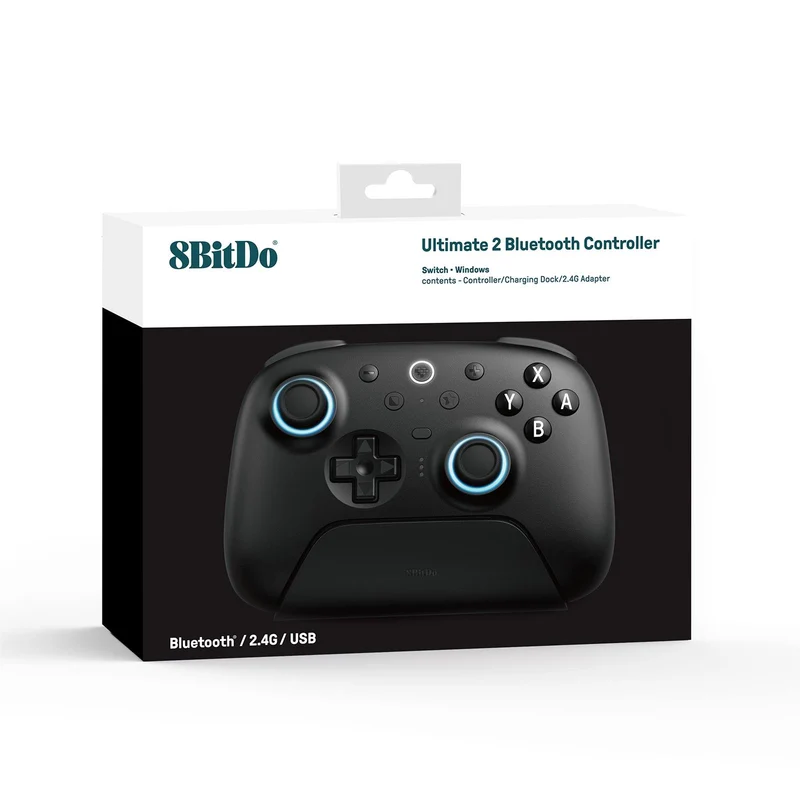 8BitDo Ultimate 2 Bluetooth Controller (Black)