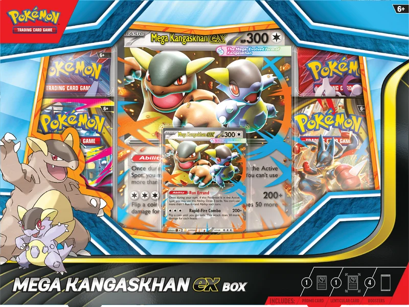 JCC POKÉMON : BOÎTE EX MÉGA KANGASKHAN