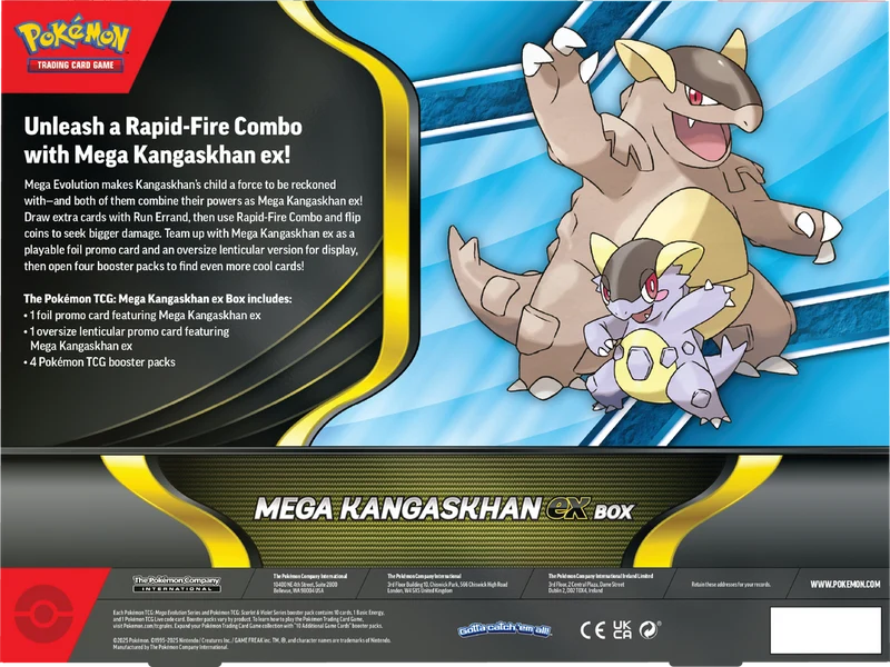 JCC POKÉMON : BOÎTE EX MÉGA KANGASKHAN