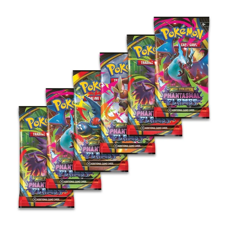 JCC POKÉMON ME02 : PACK DE BOOSTER FLAMMES FANTASMATIQUES