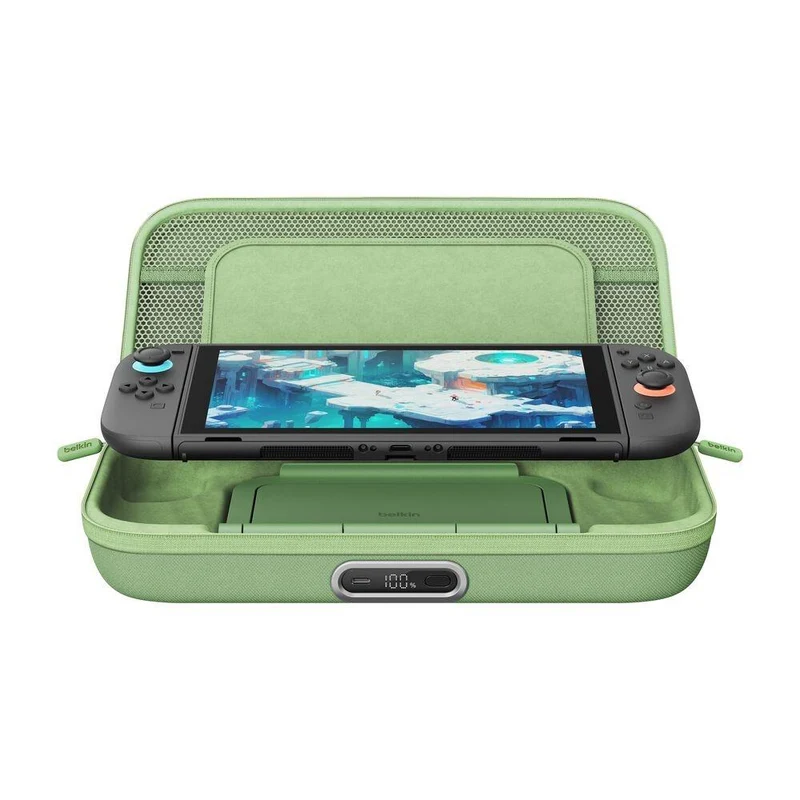 Belkin Gaming Charging Case Pro for Nintendo Switch 2 (Sage)