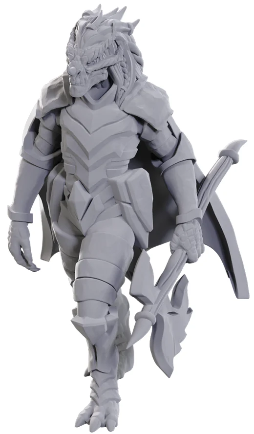 D&D MINIS : WV25 DRAGONBORN OF TIAMAT