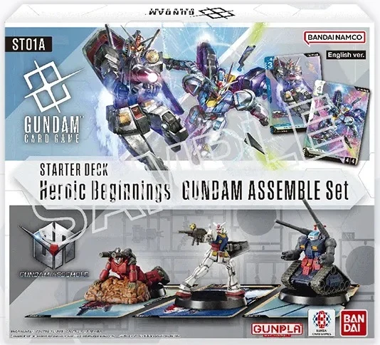 GUNDAM TCG : ST-01A DÉBUTS HÉROÏQUES GUNDAM ASSEMBLE