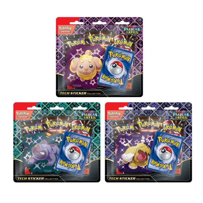 JCC POKÉMON SV4.5 : COLLECTION D'AUTOCOLLANTS DESTINÉES PALDÉENNES - VAGUE 3 - 26 SEPTEMBRE 2025