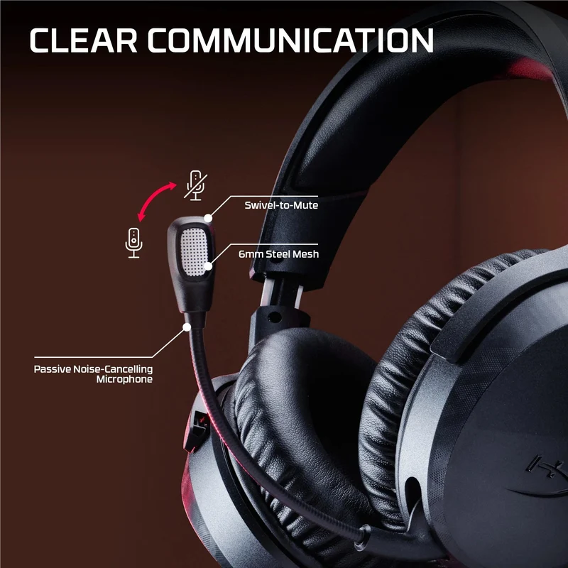 HyperX Cloud Stinger 3 Wireless Gaming Headset (Black)