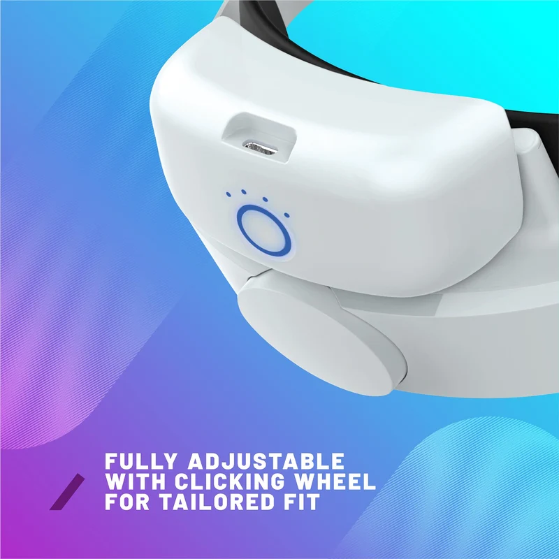 4Gamers Pro Head Strap with Power Bank for Meta Quest 3/3S