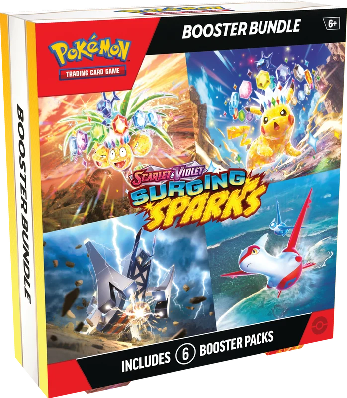 JCC POKÉMON SV08 : PACK DE BOOSTER D'ÉTINCELLES HYDROPHOBES