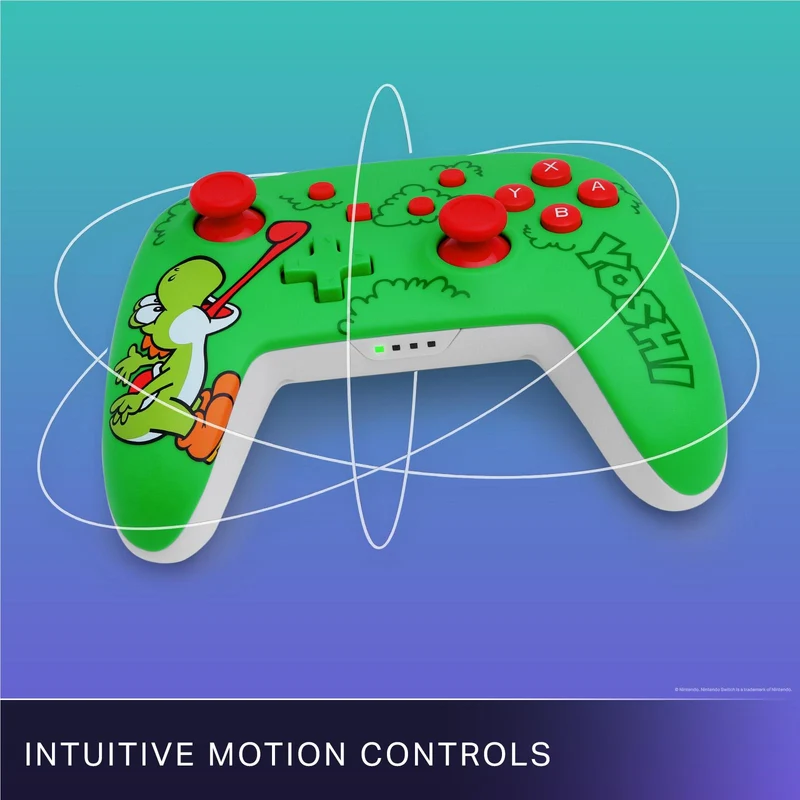 PowerA Wireless Controller for Nintendo Switch 2 (Hungry Yoshi)
