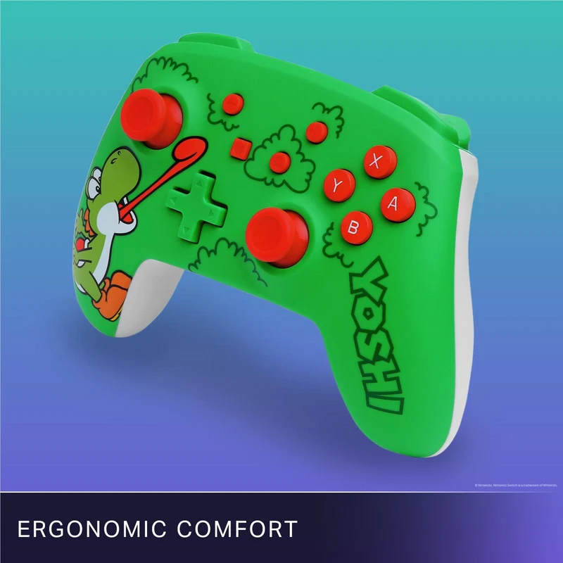 PowerA Wireless Controller for Nintendo Switch 2 (Hungry Yoshi)
