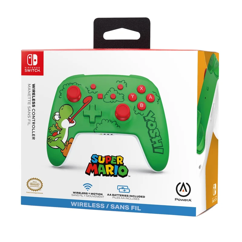 PowerA Wireless Controller for Nintendo Switch 2 (Hungry Yoshi)