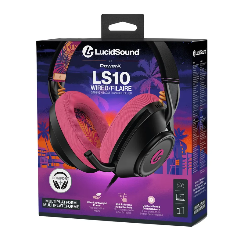 LucidSound LS10 Wired Multiplatform Gaming Headset (Midnight Surf)