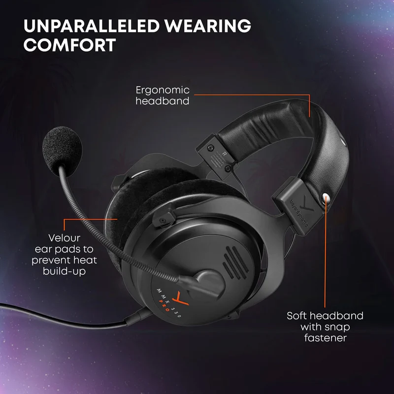 Beyerdynamic MMX 330 PRO Wired Gaming Headset - Black (BD1001163)