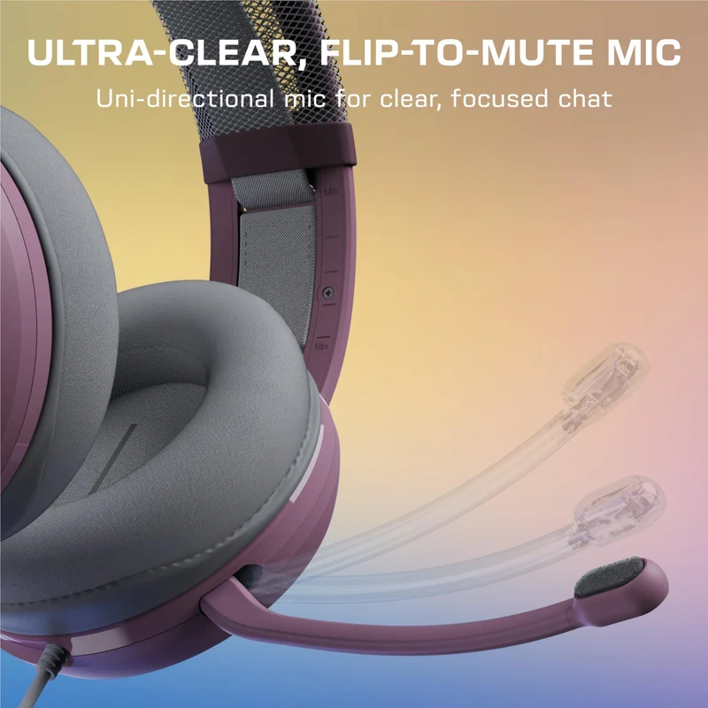 Turtle Beach® Atlas™ 200 Wired Multi-Platform Gaming Headset (Lilac Mist)