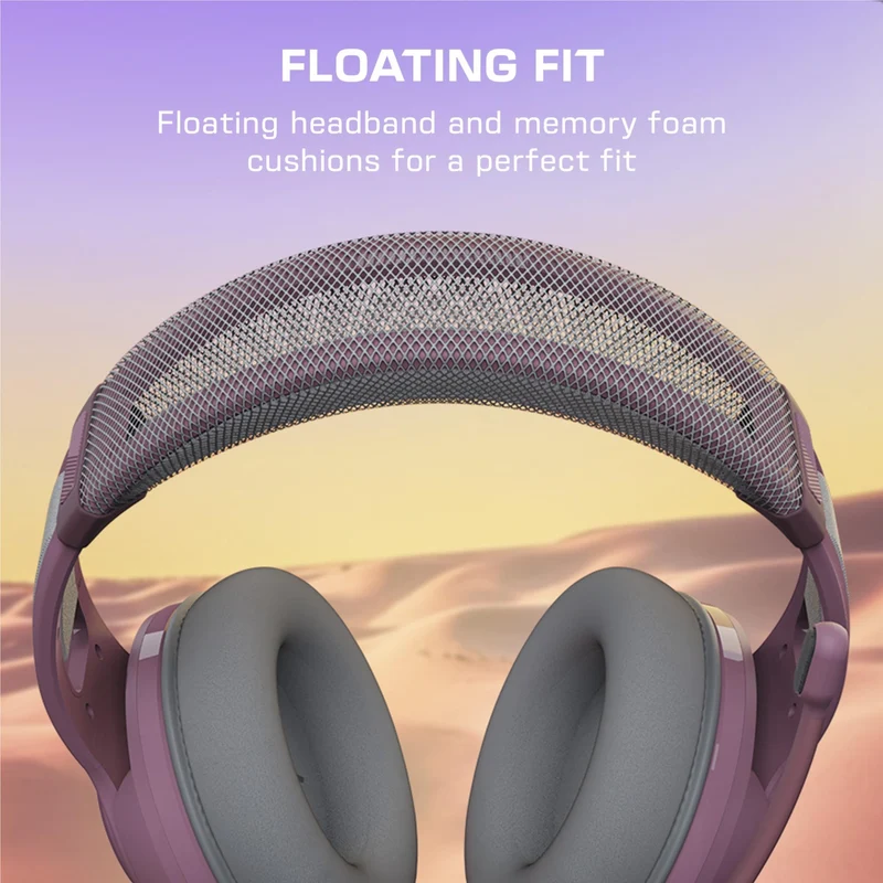 Turtle Beach® Atlas™ 200 Wired Multi-Platform Gaming Headset (Lilac Mist)